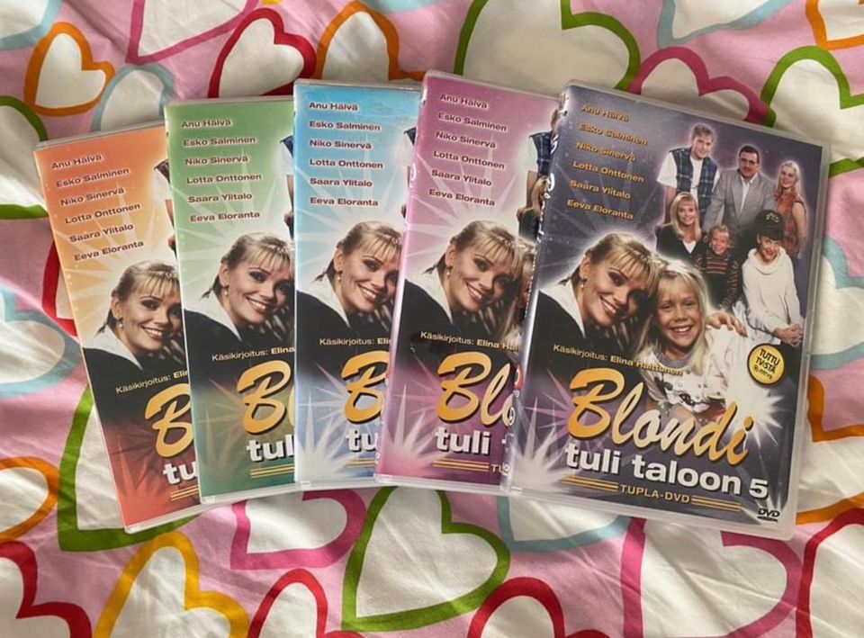 Blondi tuli taloon sarja DVD