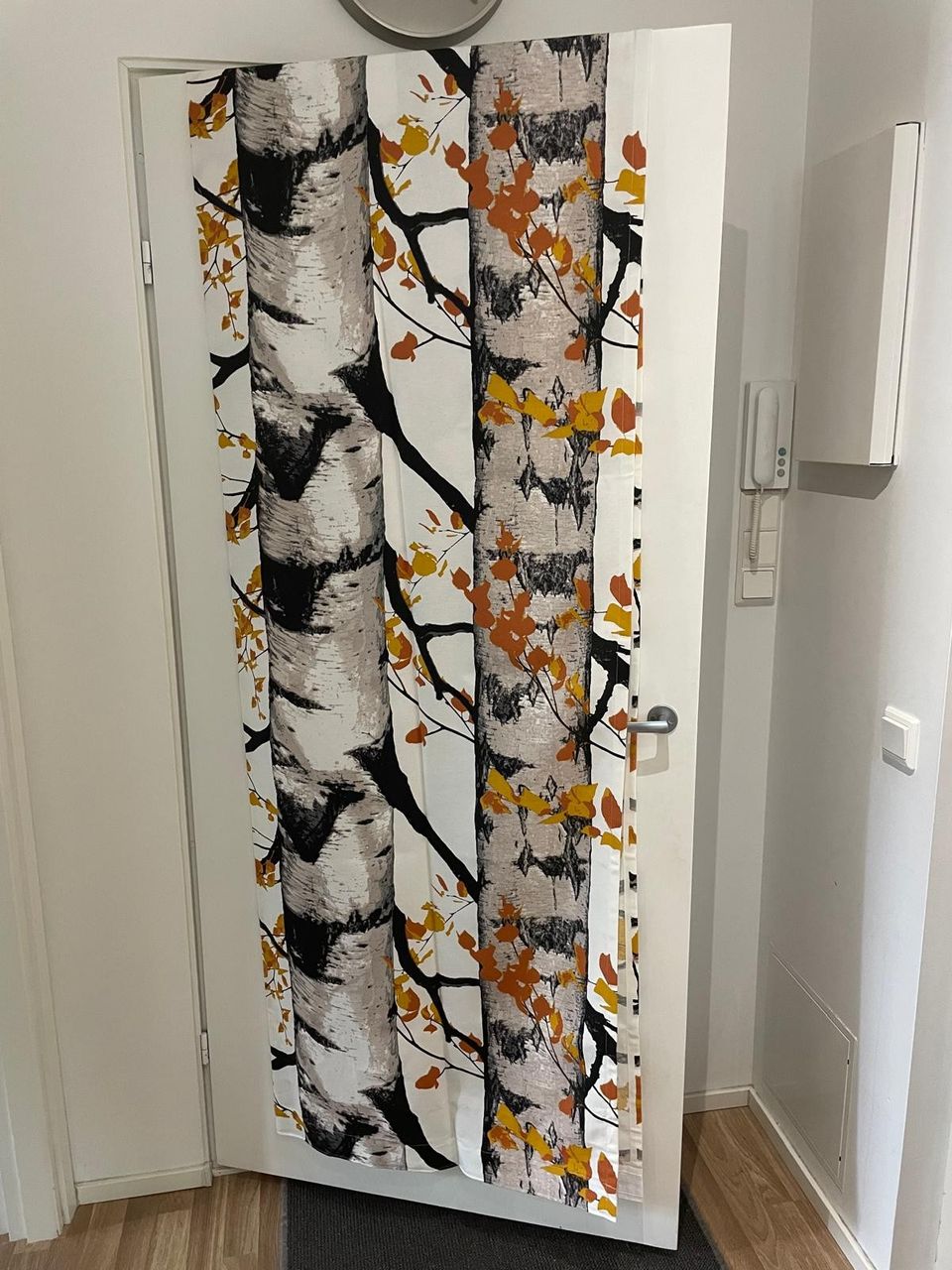 Vallila Koivukuja oranssi 140x240cm 2kpl