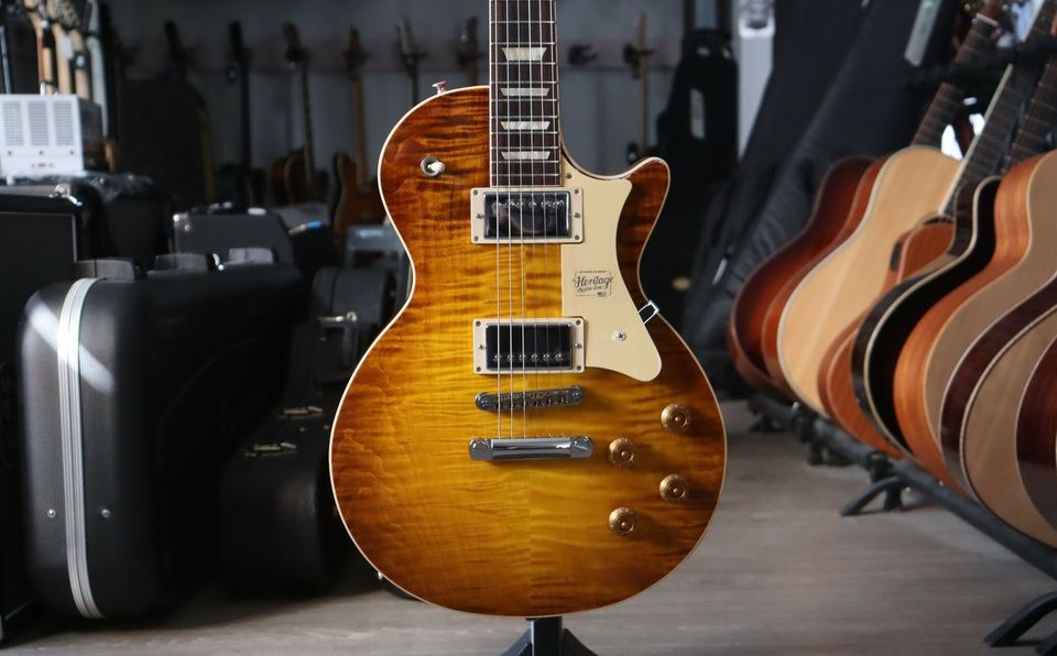 Heritage Standard Collection H-150 Dirty Lemon Burst + case | UUSI