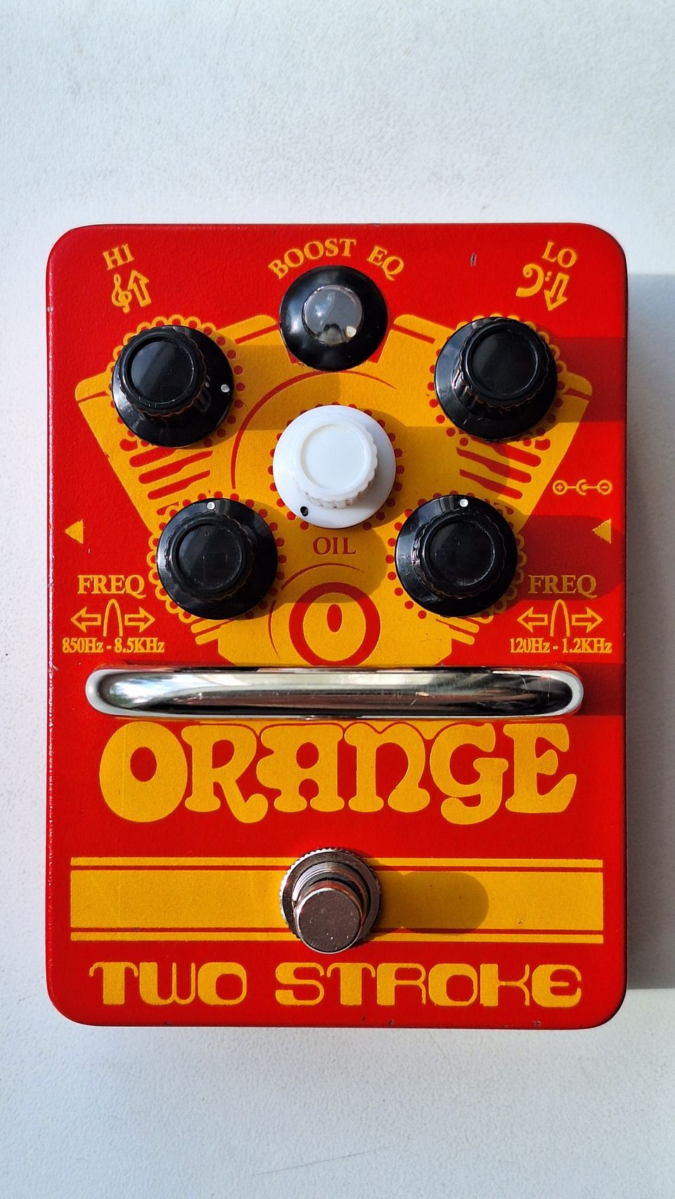 Orange Two Stroke Boost EQ