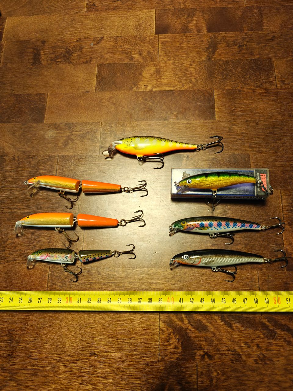 Rapala vaaput 7kpl