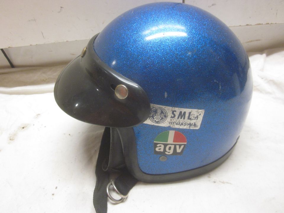 agv avokypärä 70-luku koko 60