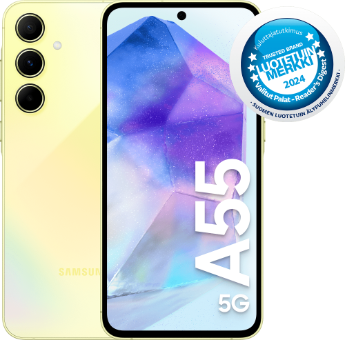 Samsung Galaxy A55 5G 256 Gt Awesome Lemon