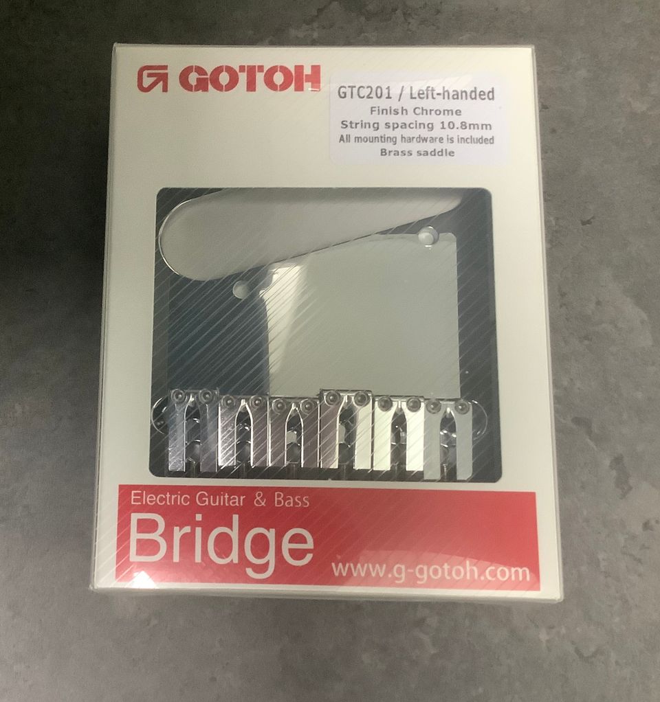 Gotoh talla bridge GTC201, kromi chrome