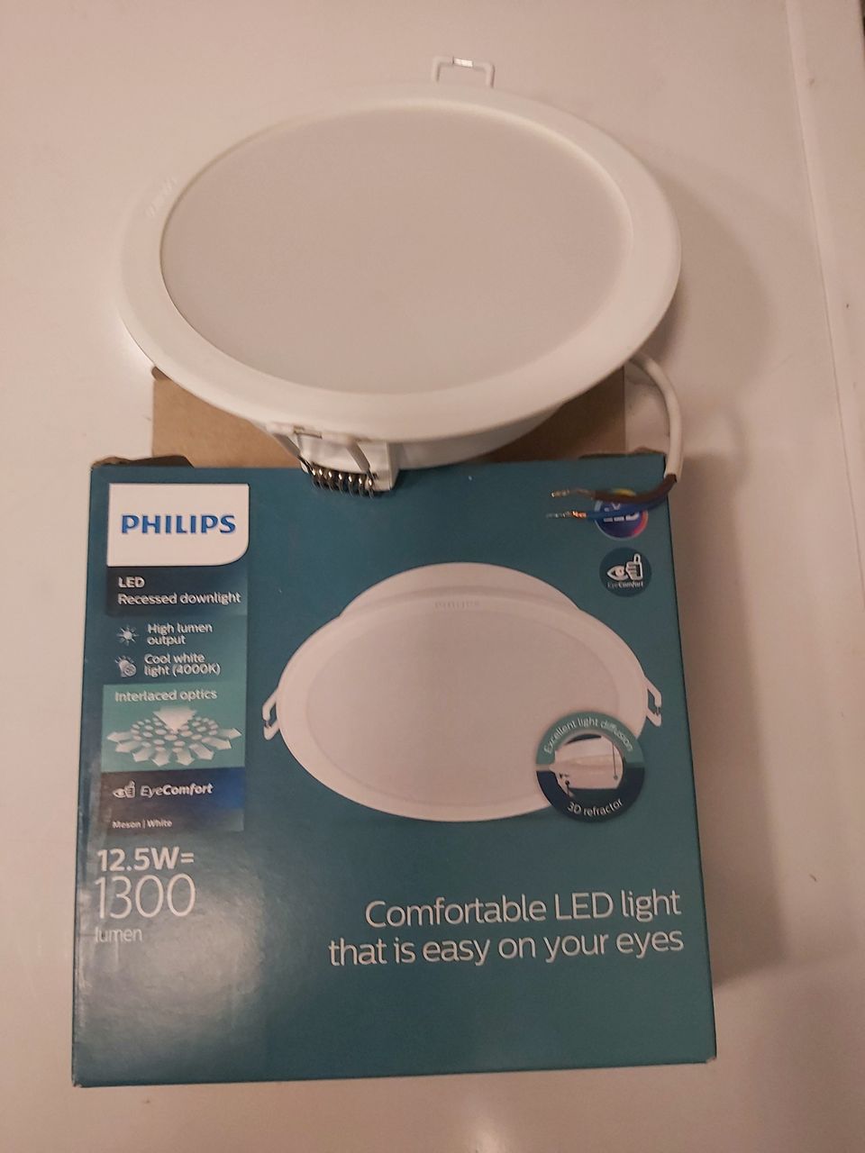 Philips led alasvalo 12,5w 140mm 16kpl