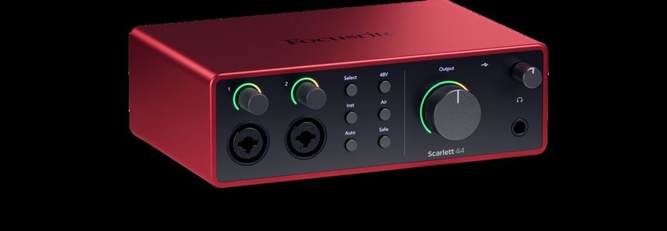 UUSI Focusrite Scarlett 4i4 4th Gen äänikortti