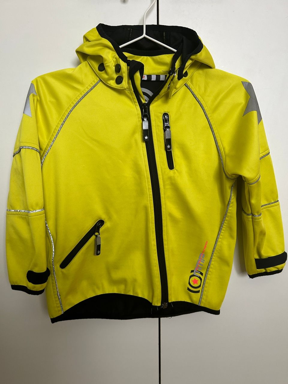 Molo softshell takki keltainen 122