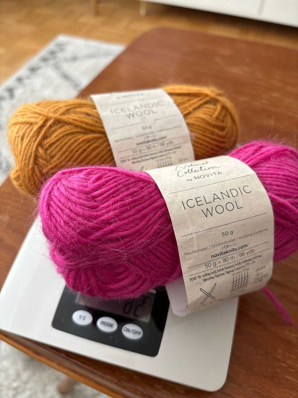 Novita Icelandic wool lankaa