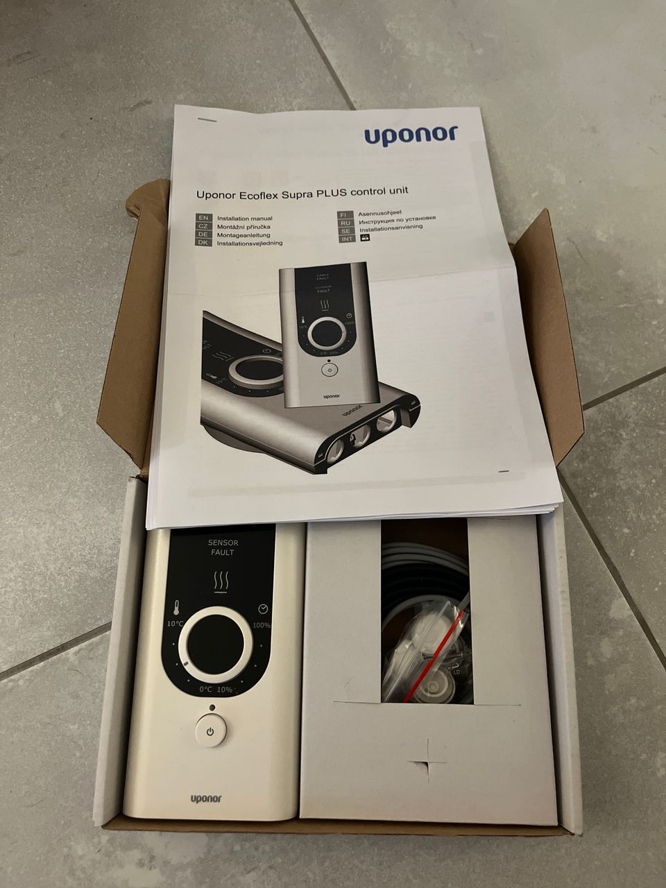 Täysin uusi Uponor Ecoflex Supra PLUS Control Unit