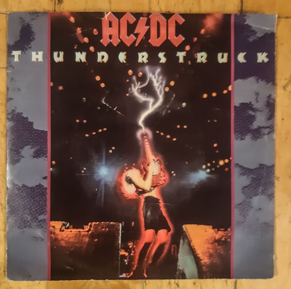 AcDc Thunderstruck vinyylisinkku.