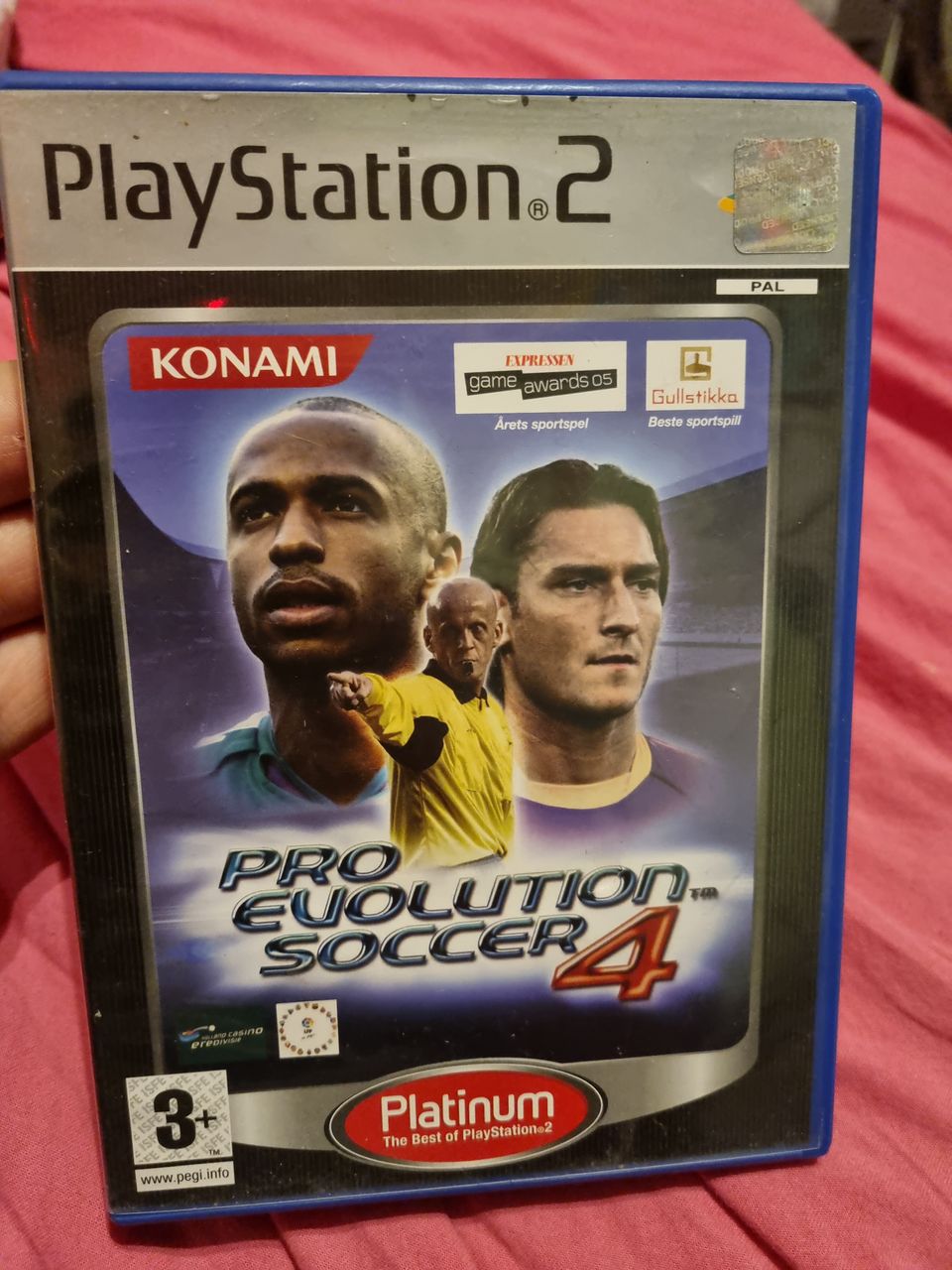 Pro evolution soccer 4 ps2