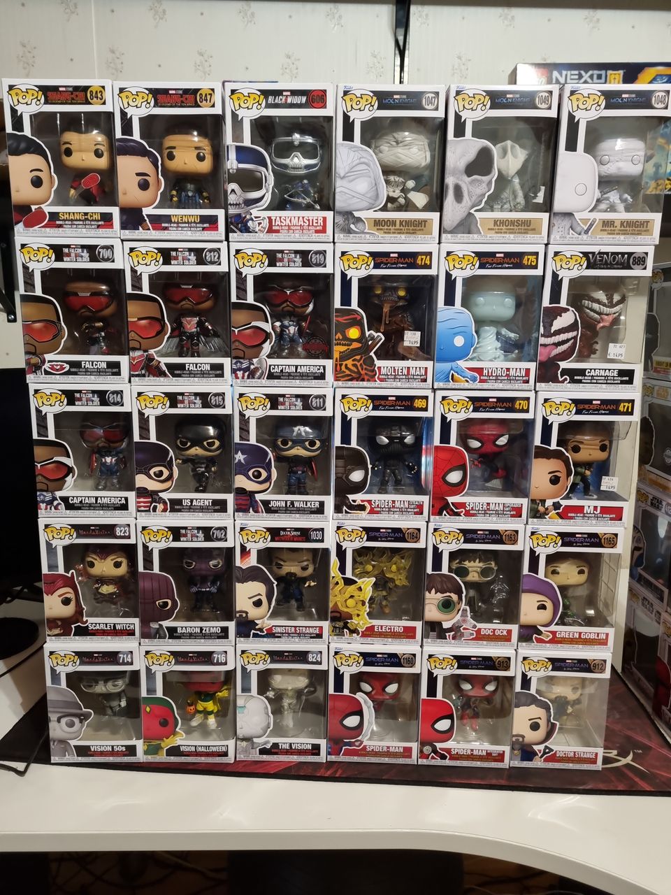 Marvel Funko Pop figuureja