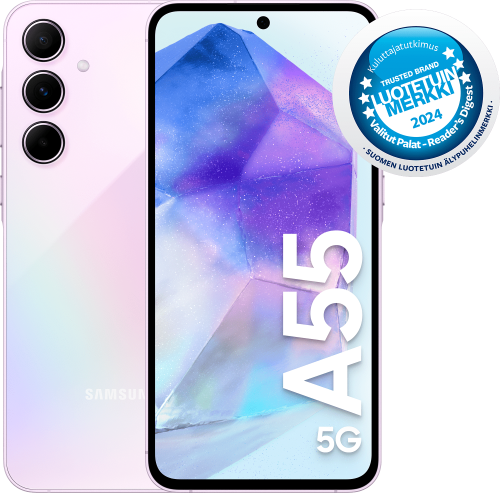 Samsung Galaxy A55 5G 128 Gt  Awesome Lilac