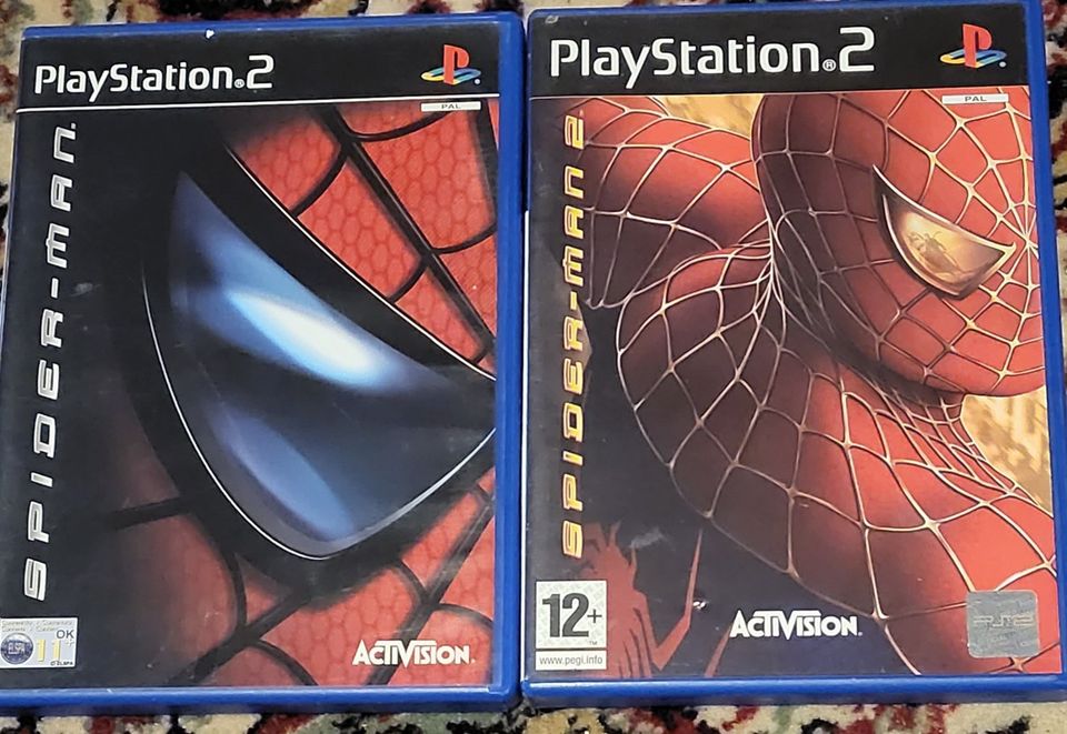 Spiderman 1&2 ps2