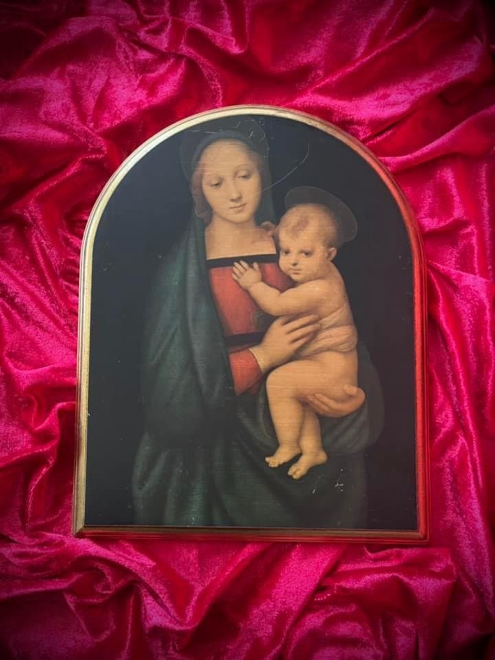 Italialainen Madonna-taulu