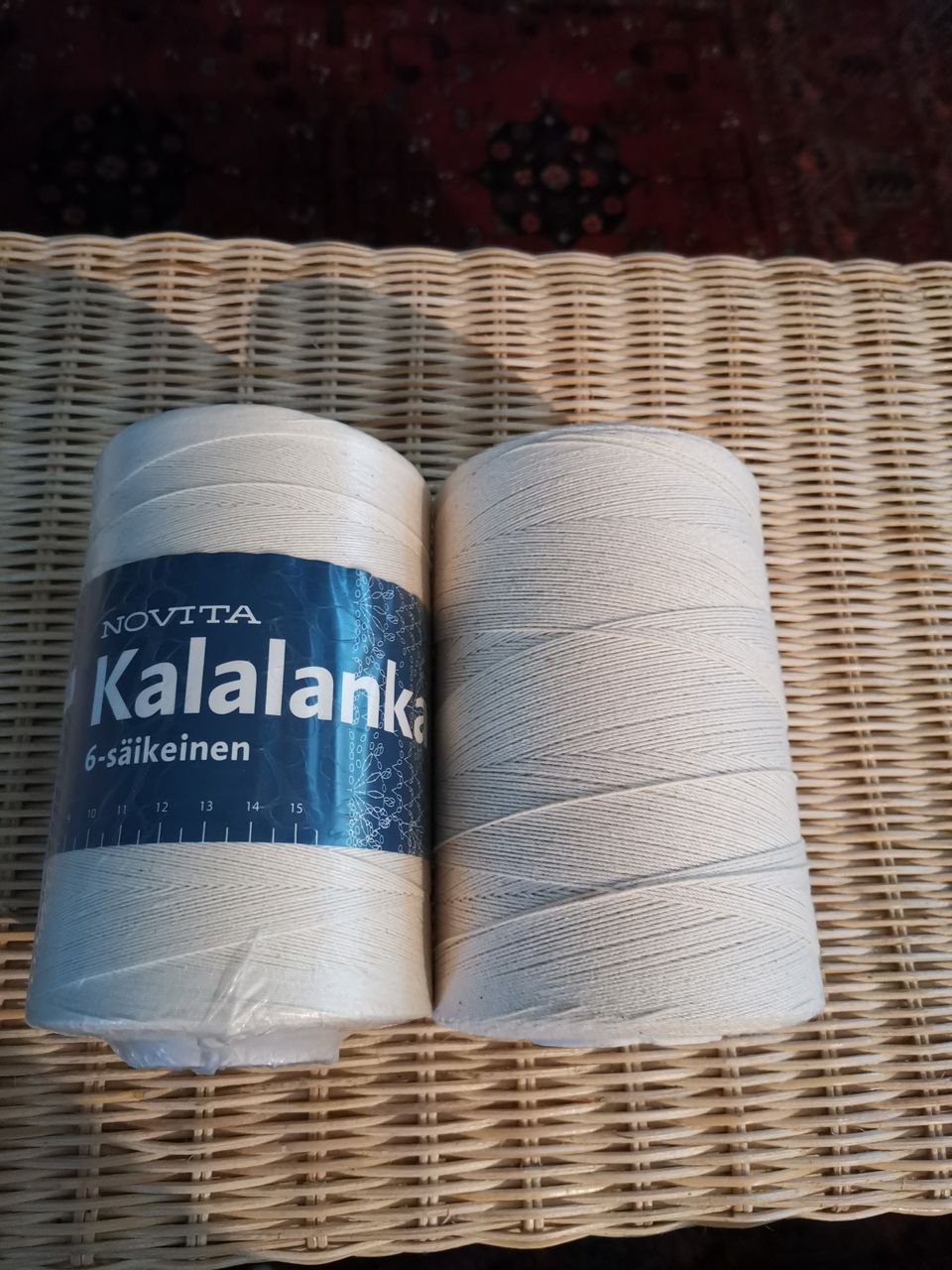 Kalastaja lankaa