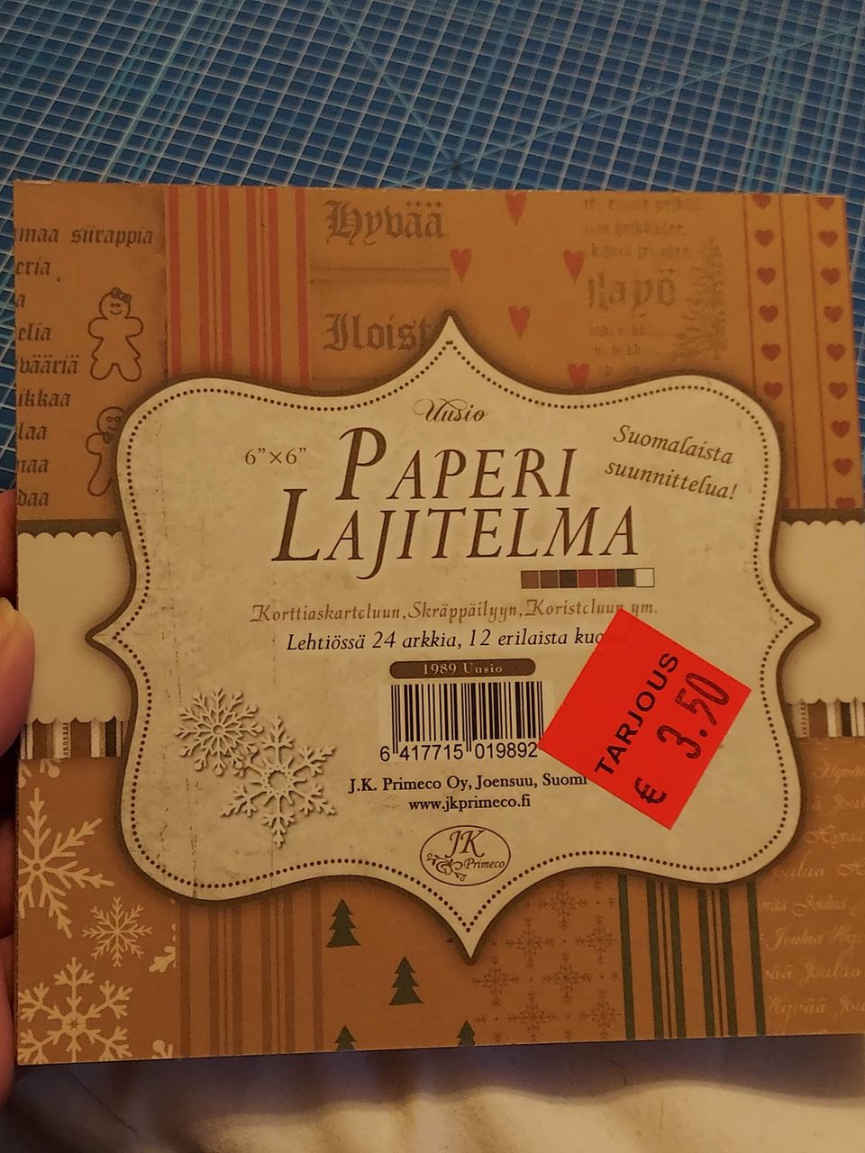 Jouluinen paperilajitelma