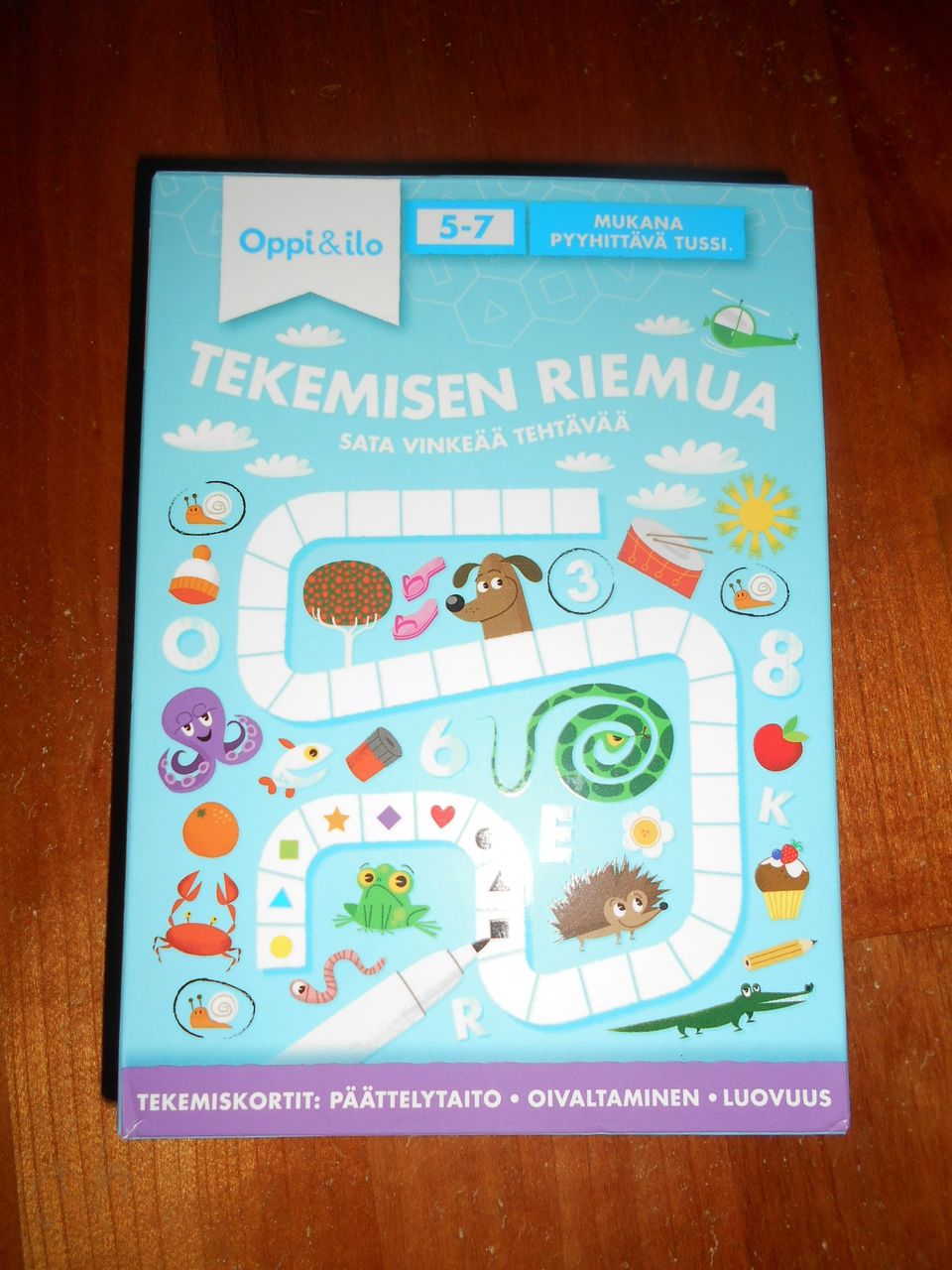 Tekemisen riemua -puuhakortit (#3008c)