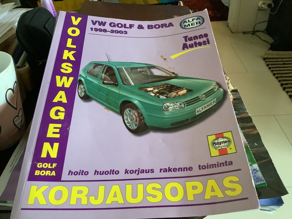 VW Golf & BORA Korjausopas 1998 - 2003