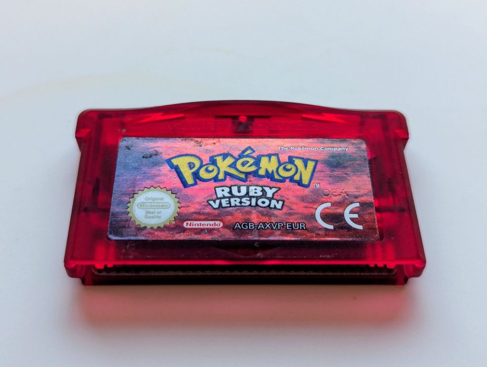 Pokemon ruby version (GBA), loose