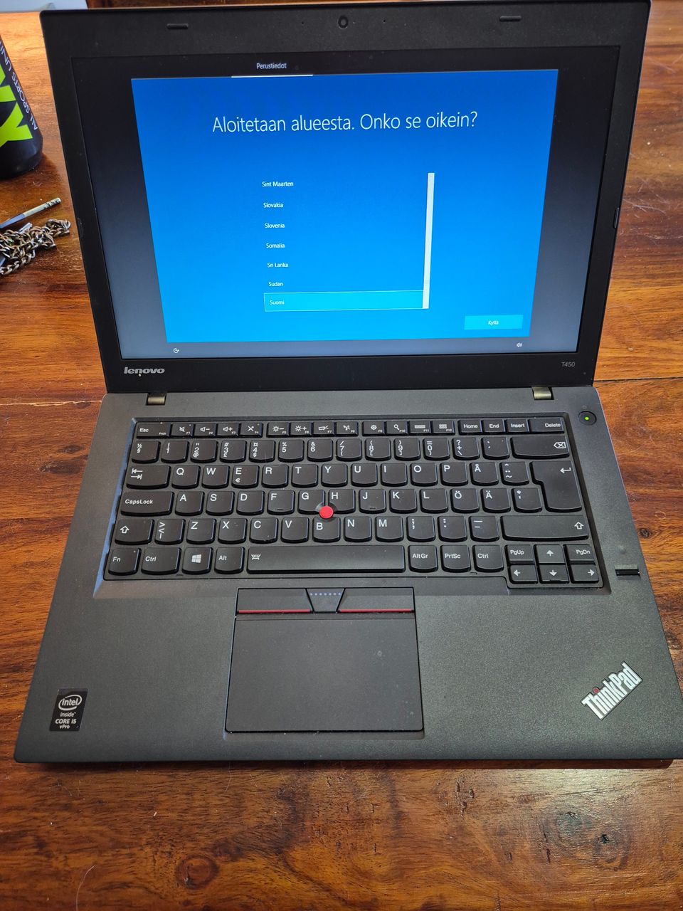 Lenovo T450 yrityskannettava