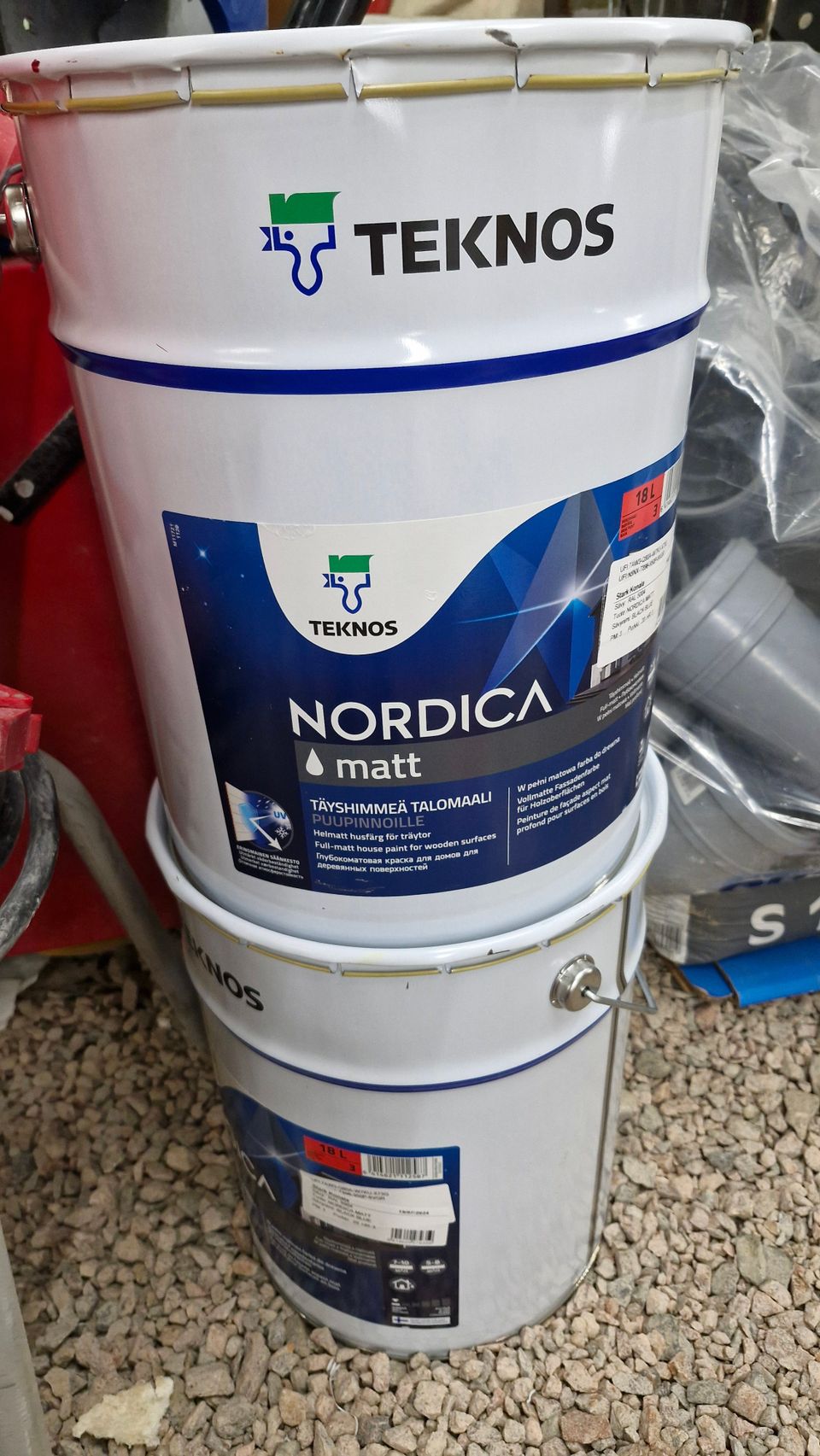 Teknos Nordica Matt Talomaali ulkomaali 2x18L