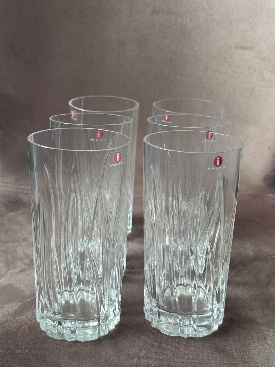 Iittala Jussi olutlasit 6 kpl