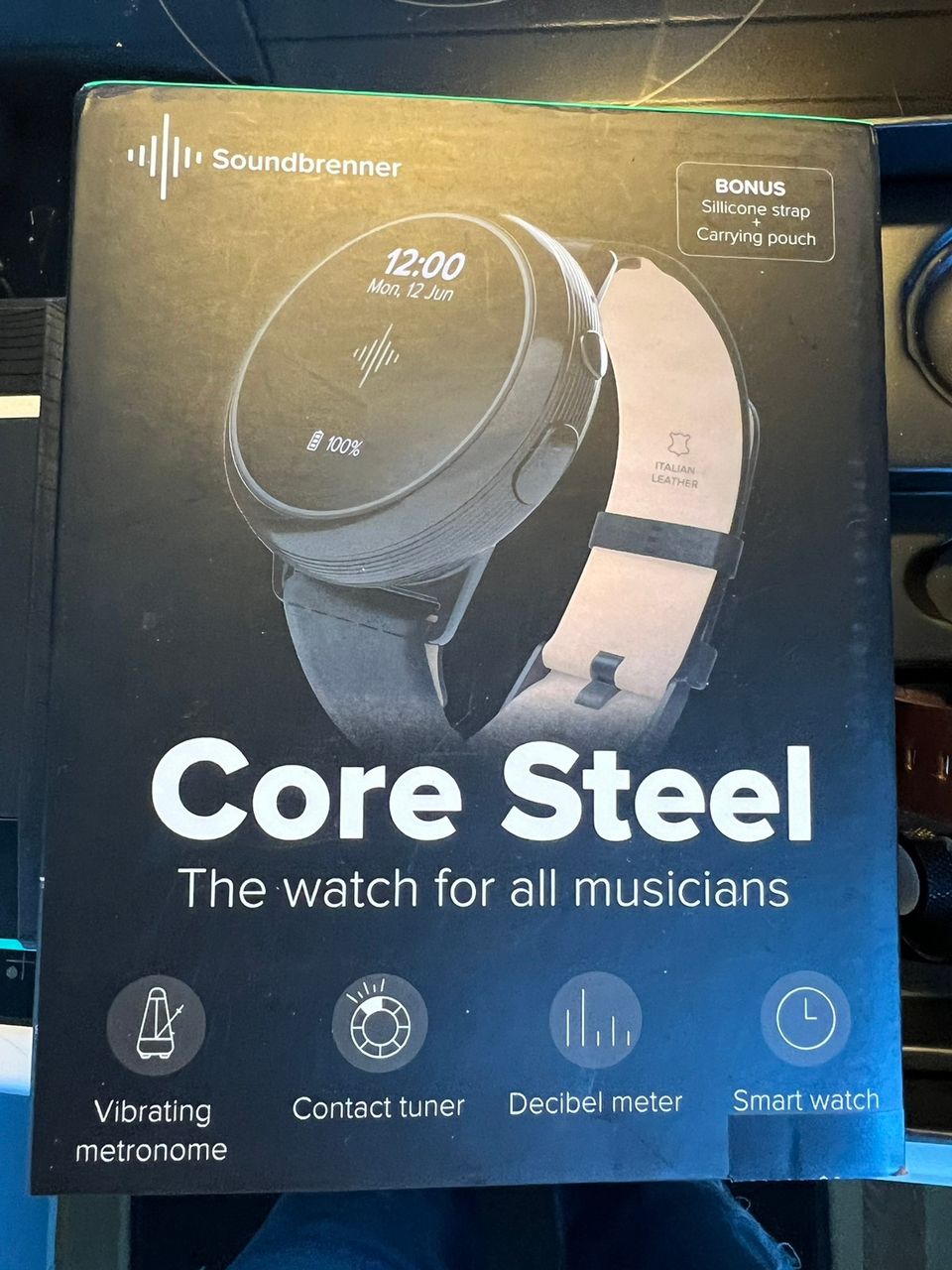 Soundbrenner Core Steel (Co Creator Edition) metronomikello