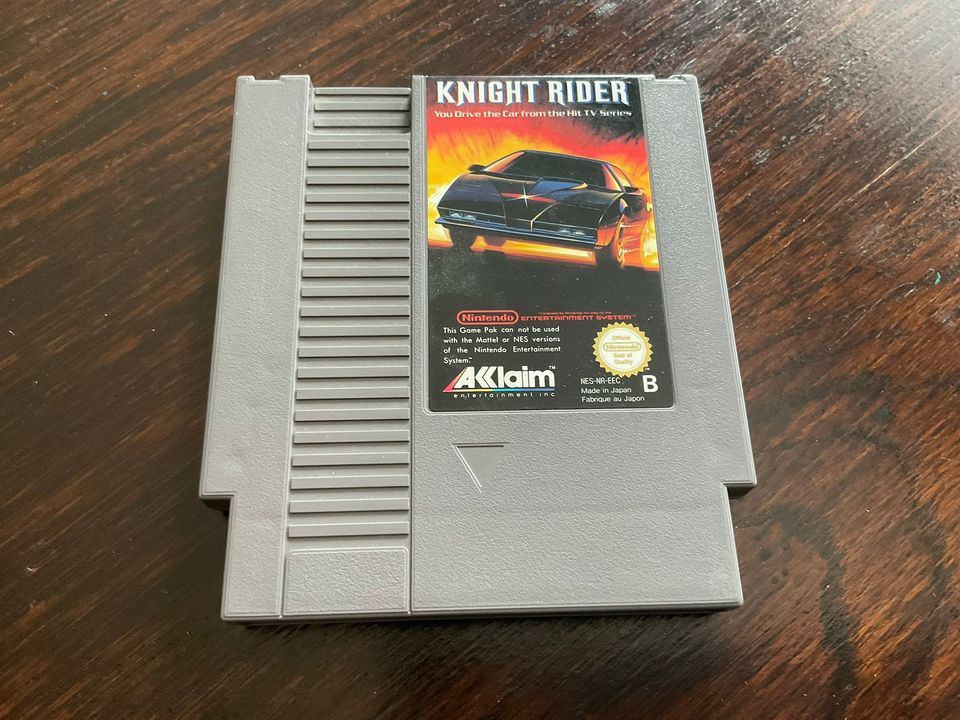 Knight rider NES peli