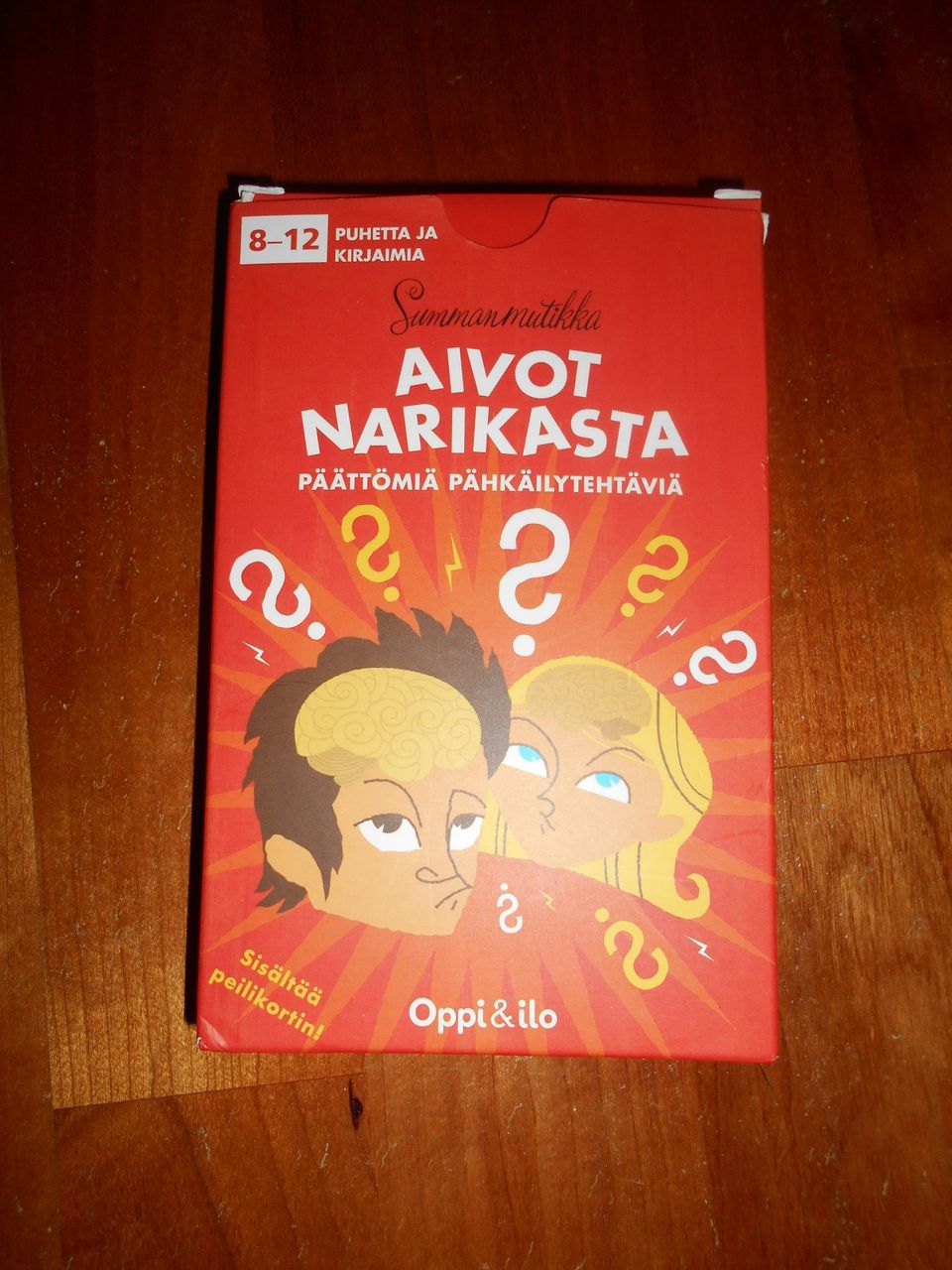 Aivot narikasta -puuhakortit 8+ (#3008a)