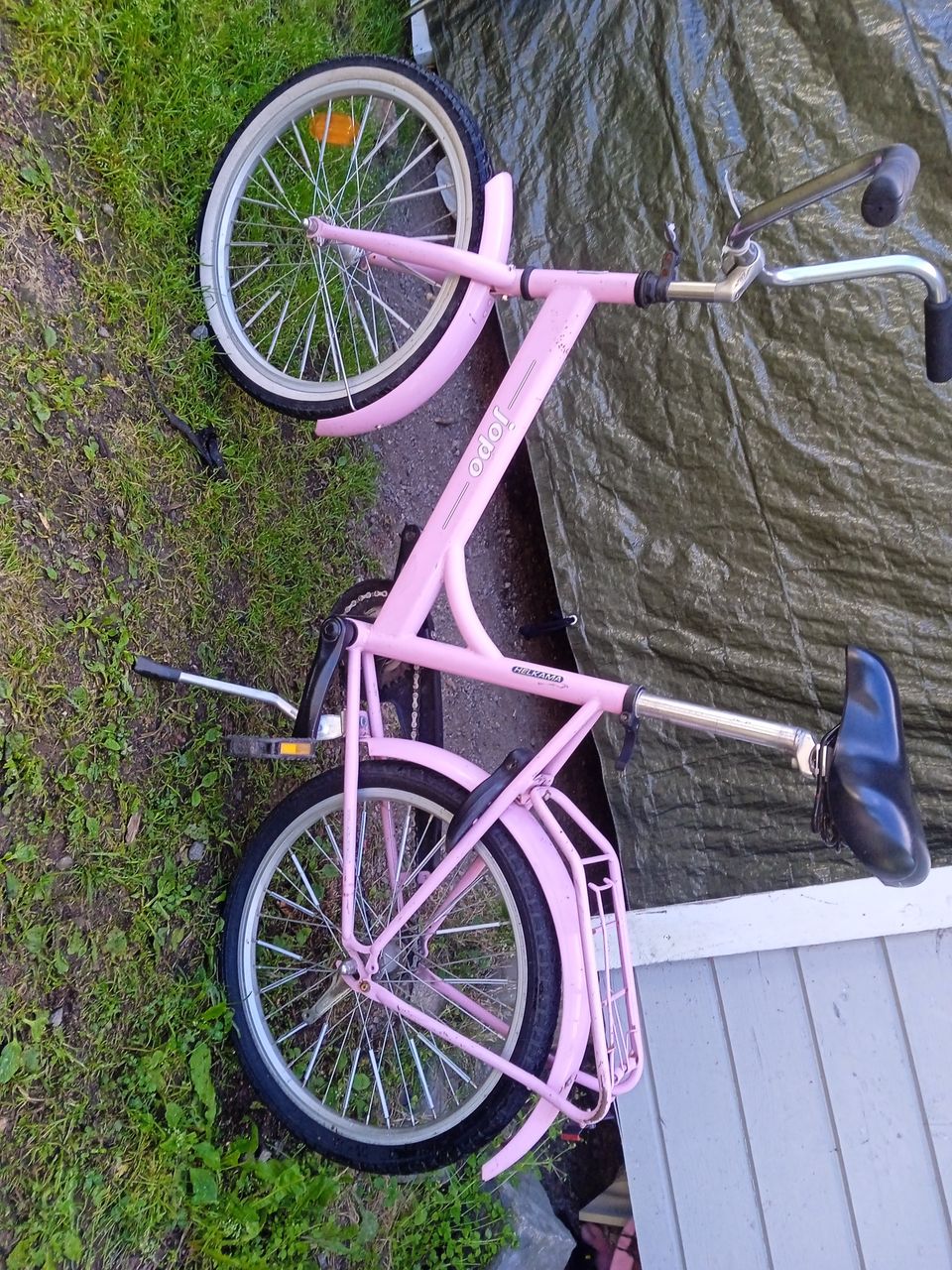 20" pinkki jopo