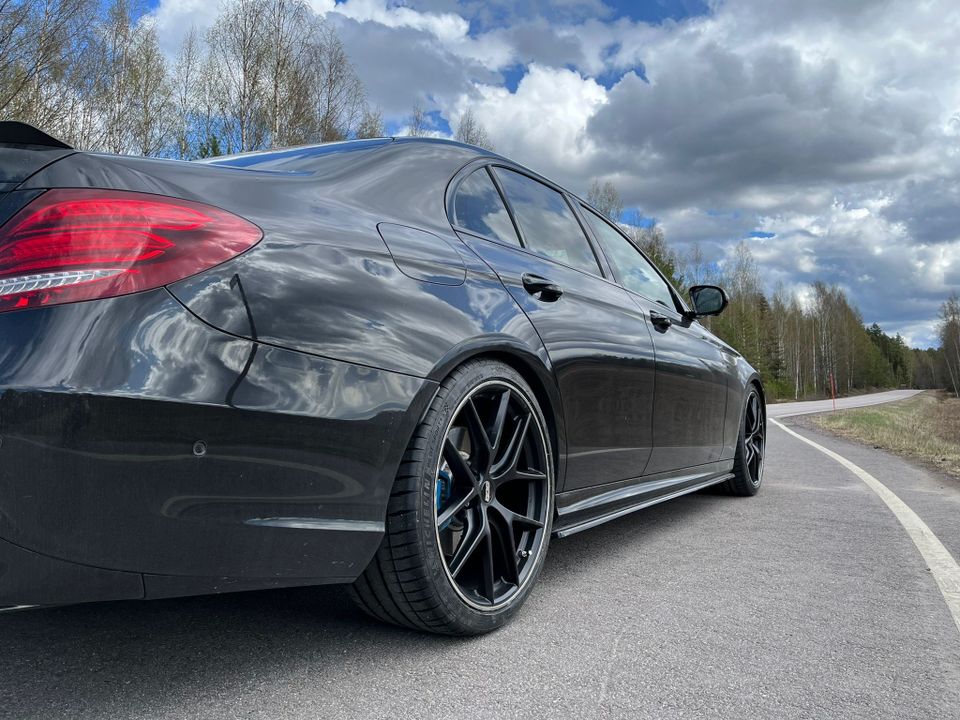 BBS CI-R Satin Black 20" 5x112 vannesarja, uudenveroinen