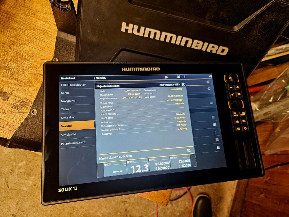 Humminbird Solix 12 MEGA SI+ G3