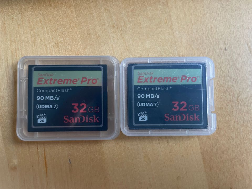 Sandisk Compact Flash kortti kameraan