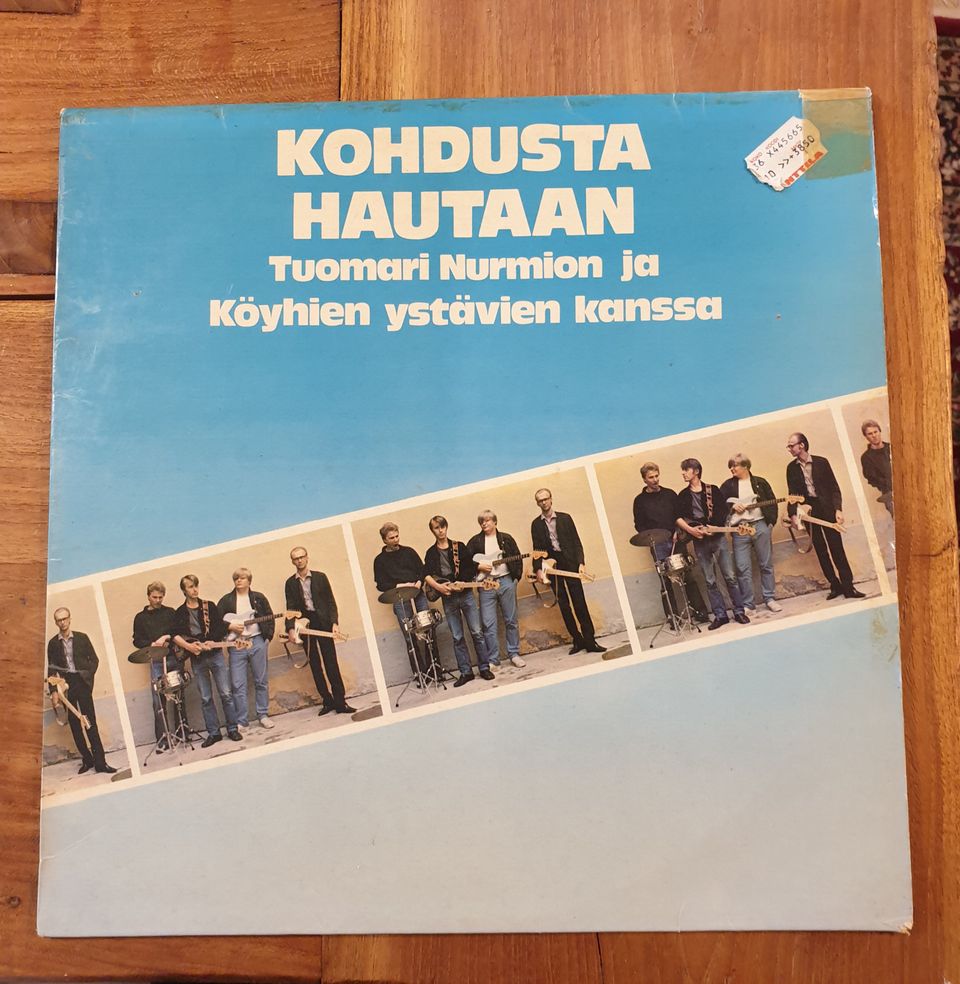 LP Kohdusta hautaan Tuomari Nurmio