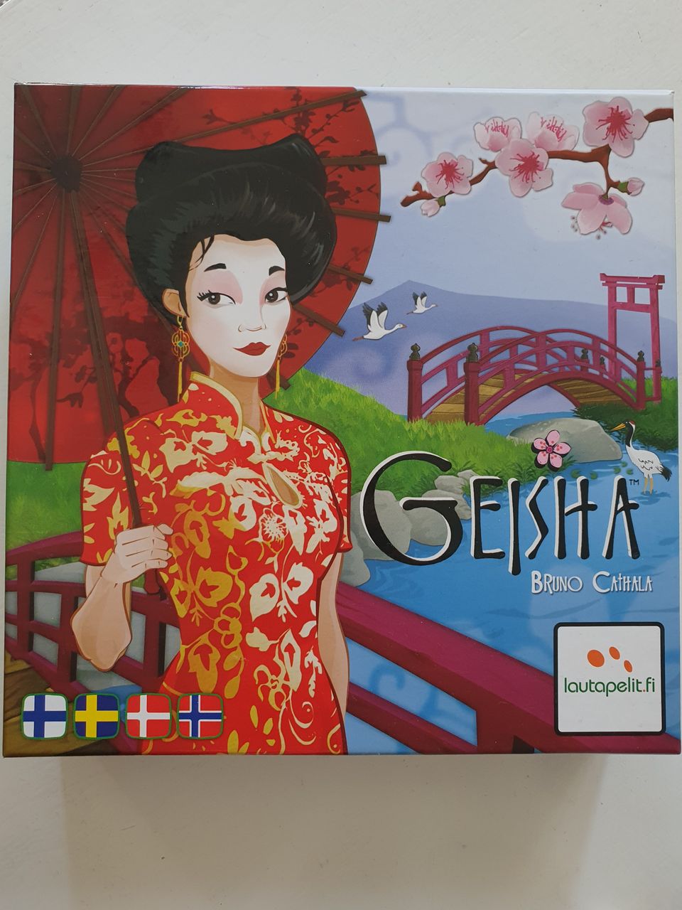 Geisha-lautapeli, uudenveroinen