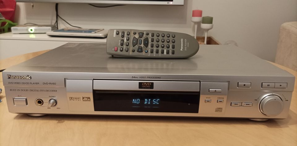 Panasonic DVD-RV60 DVD Player Built-in Dolby Digital Recorder