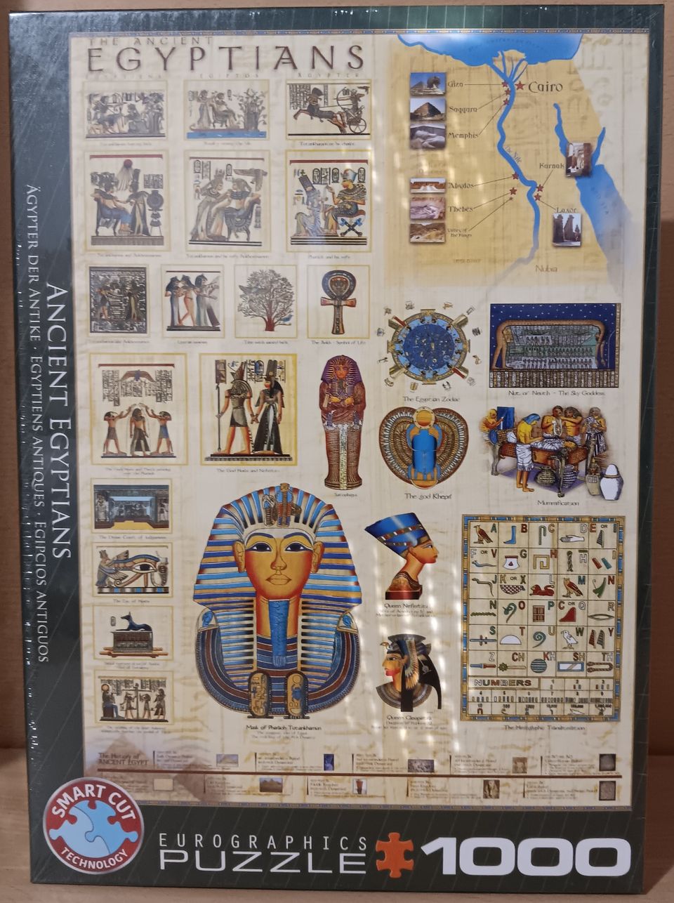 Eurographics, The Ancient Egyptians, 1000 palan palapeli