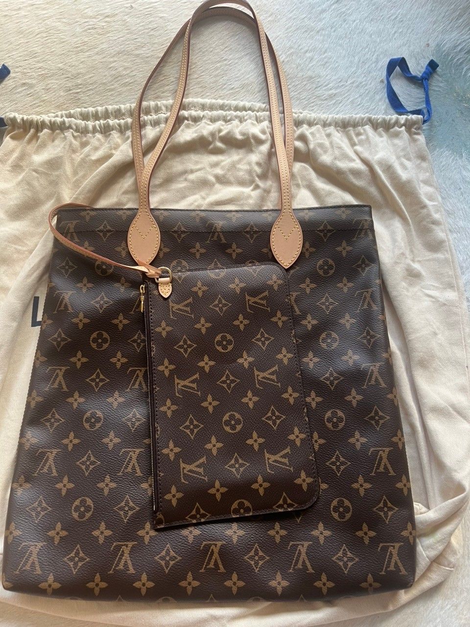 Louis Vuitton Carry It Tote- Monogram