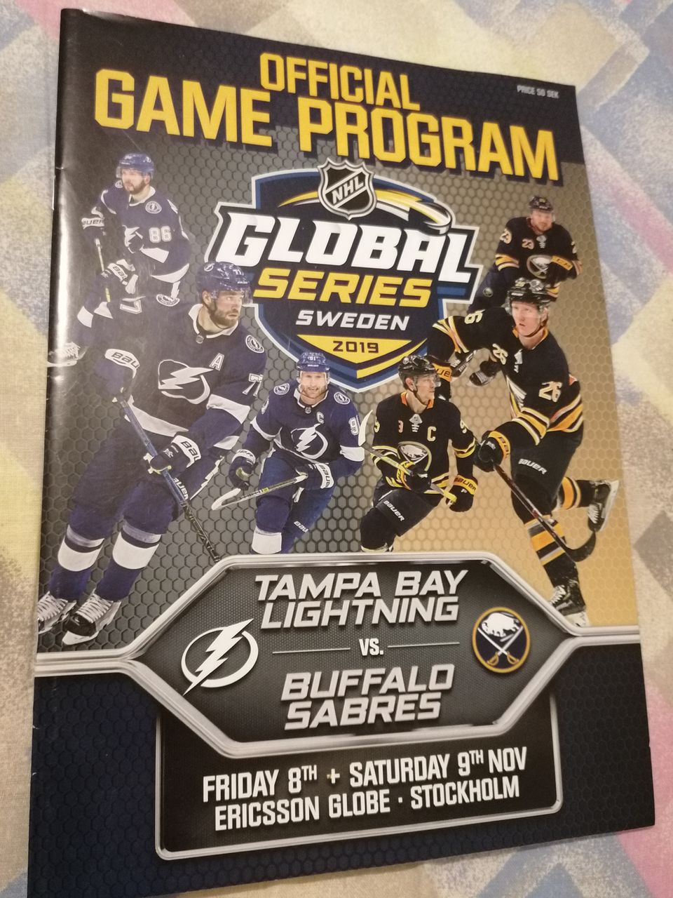 NHL Global Series Sweden 2019 Program