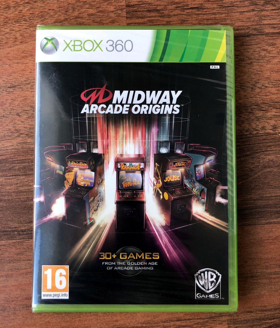 Xbox 360 - Midway Arcade Origins - Uusi muoveissa