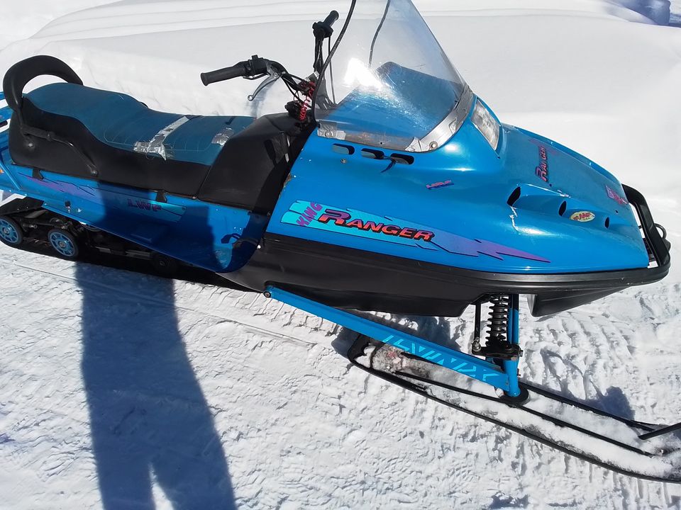 Lynx Ranger jossa uusi matto, Rotax 377 moottori, peruutusvaihde