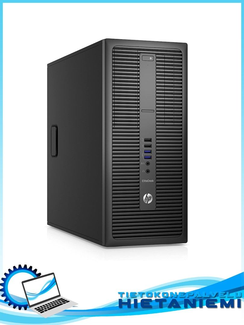 HP EliteDesk 800 G2 / i5 / GTX 1050Ti / 12kk takuu