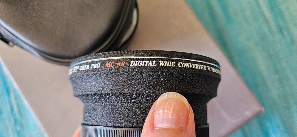 Linssi/ Carl's ST DSLR Pro MCAF Digital wixe converter, W/Macro 0.5x 67mm