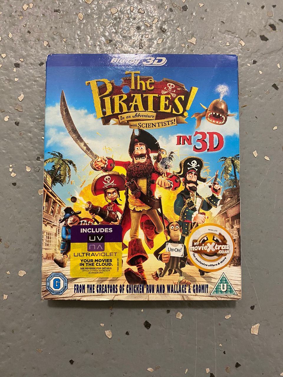 The pirates 3D blu ray