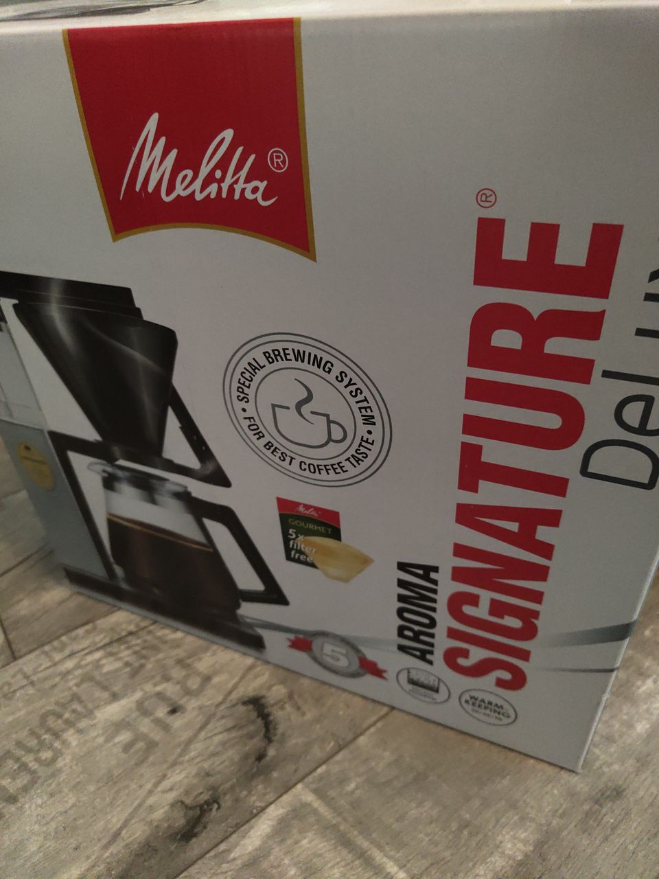 Melitta aroma signature deluxe kahvinkeitin