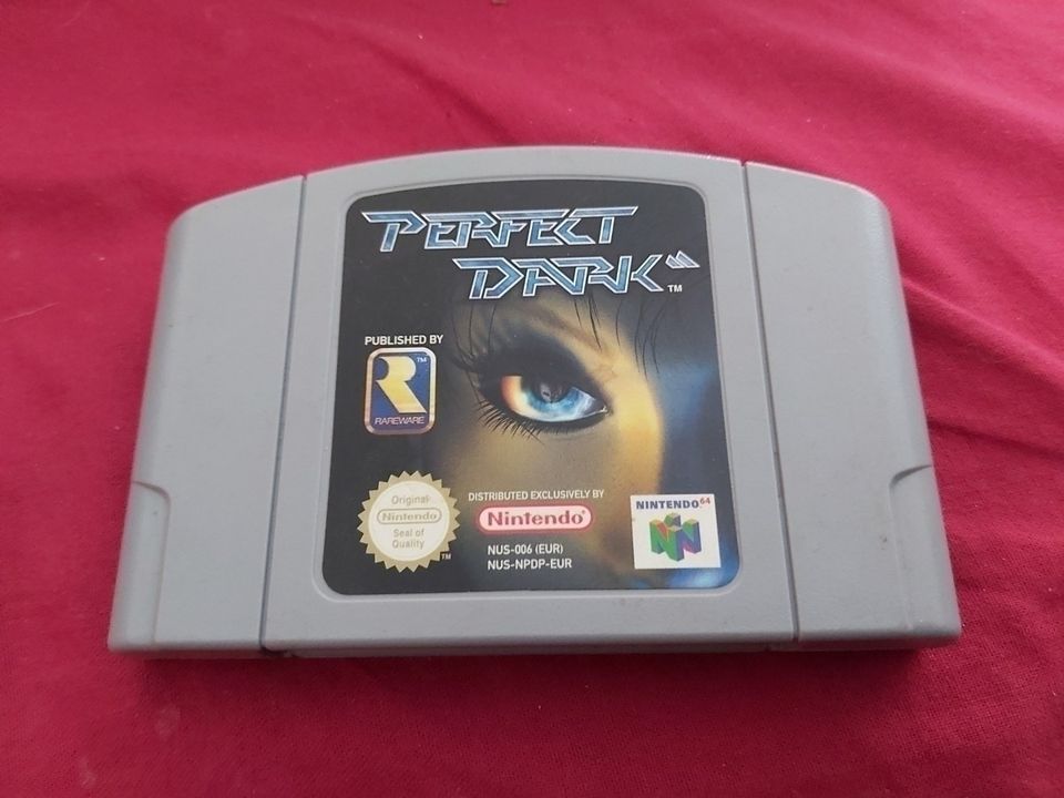 N64 Perfect dark (loose)