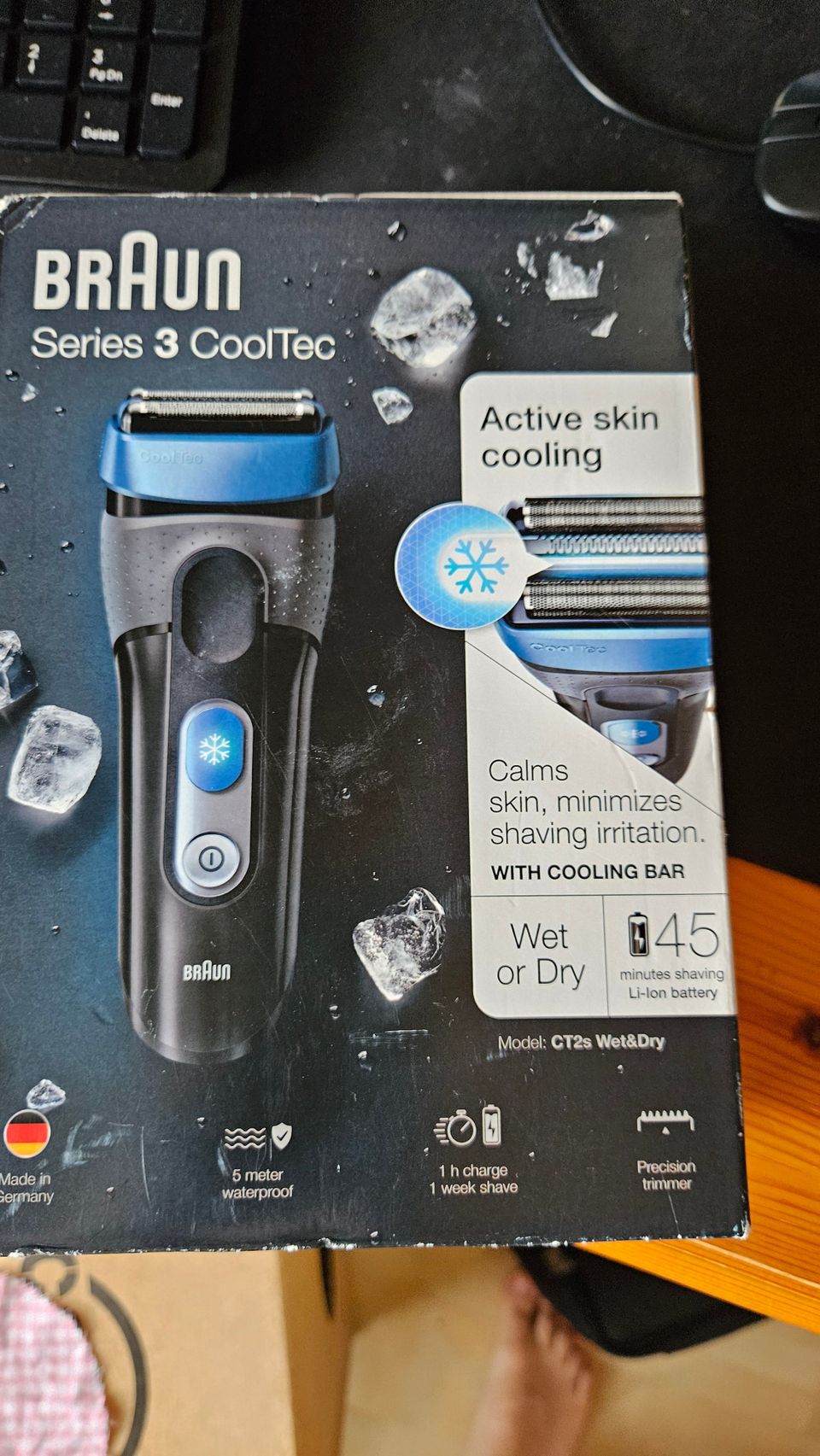 Braun series 3 cooltec parranajokone