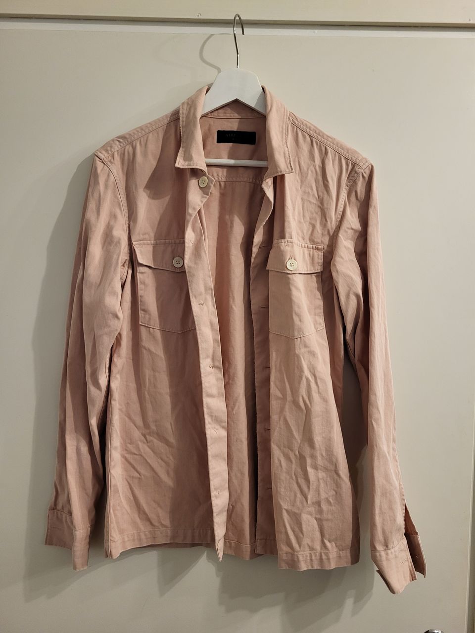 Allsaints Spotter Military shirt miesten paita XS