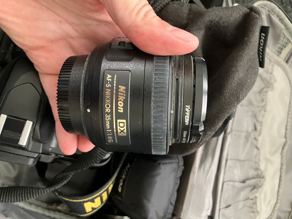 AF-S NIKKOR 35mm f/1.8G todella vähän käytetty